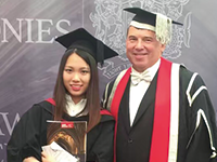 学生获得留学院校学位